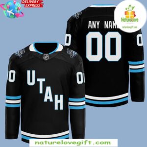 Utah Hockey Club 2024 Black Hockey Jersey