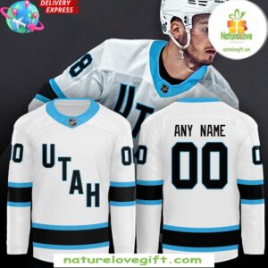 Utah Hockey Club 2024 White Hockey Jersey