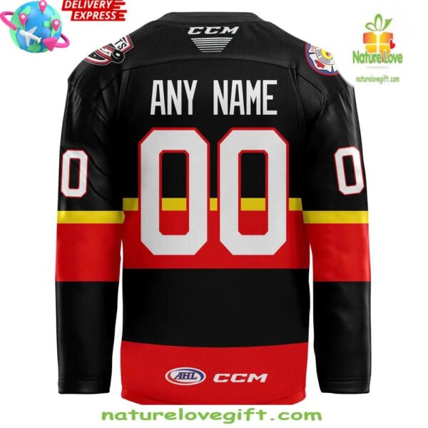 Utica Comets 2025 Hockey Jersey Fire Department Edition