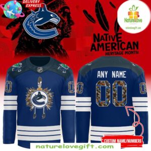 Vancouver Canucks 2025 Heritage Jersey Hockey NHL