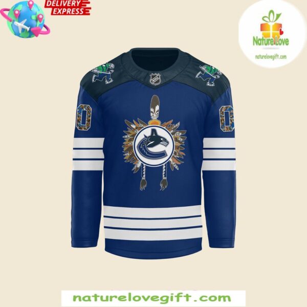 Vancouver Canucks 2025 Heritage Jersey Hockey NHL