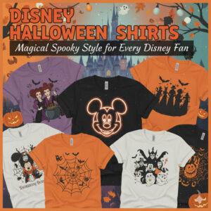 Disney Halloween Shirt Magical Spooky Style for Every Disney Fan
