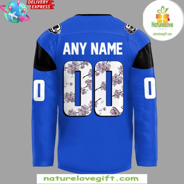 Washington Capitals 2025 Blue Cherry Bloom Jersey