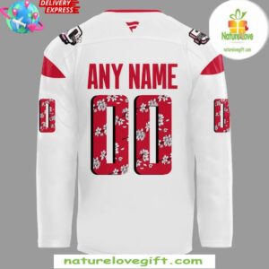 Washington Capitals Cherry Blossom 2025 Red Hockey Jersey