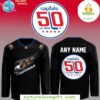 Washington Capitals 50th Anniversary Black Hockey Jersey NHL