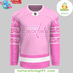 Washington Capitals Barbie Night 2025 Hockey Jersey