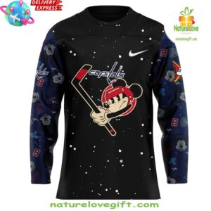 Washington Capitals Mickey Friends Special Hockey Jersey