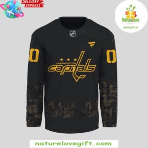 Washington Capitals Salute to Military Special Hockey Jersey