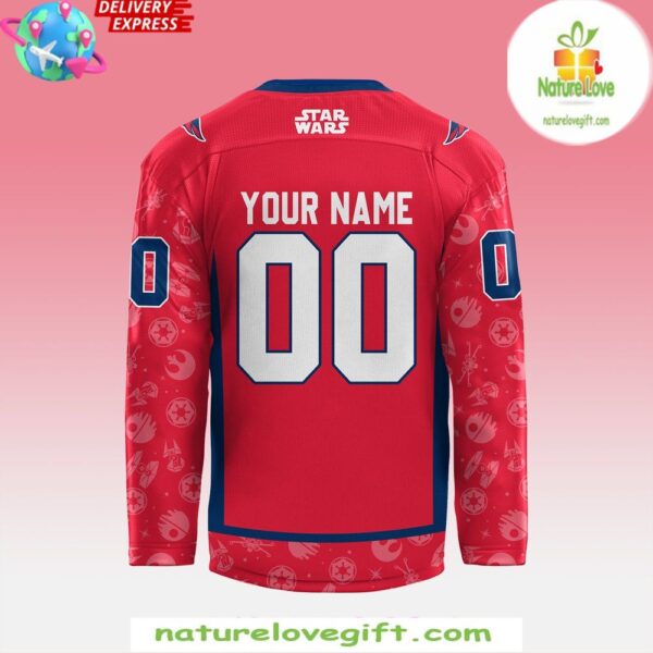 Washington Capitals Star Wars Night 2025 Custom Hockey Jersey InspirDG