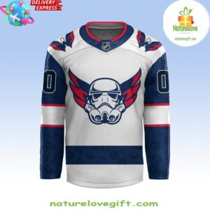 Washington Capitals x Star Wars Night 2024 Custom Hockey Jersey