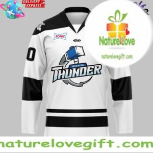 Wichita Thunder New Uniforms 2024 25 White Hockey Jersey InspirDG 2