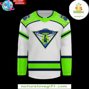 Wilkes BarreScranton Penguins Carbondale UFOs 2025 Hockey Jersey InspirDG 2
