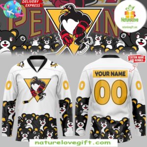 Wilkes-Barre Scranton Penguins Teddy Bear Hockey Jersey