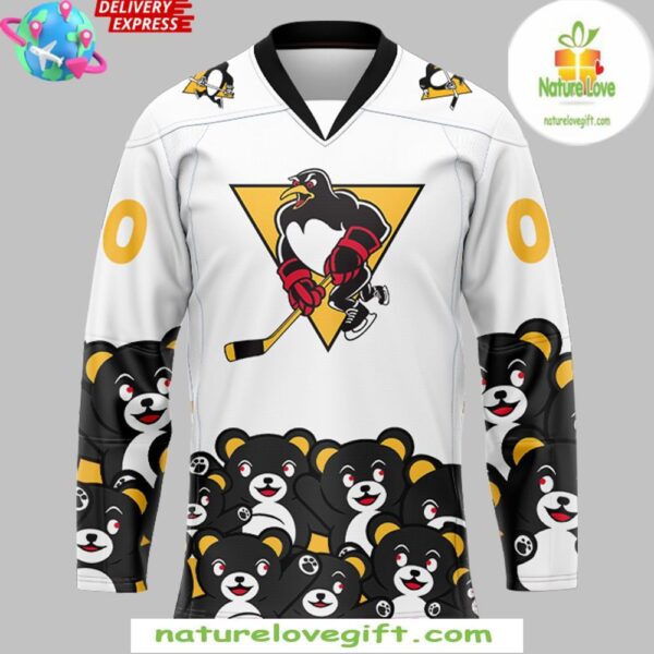 Wilkes-Barre Scranton Penguins Teddy Bear Hockey Jersey