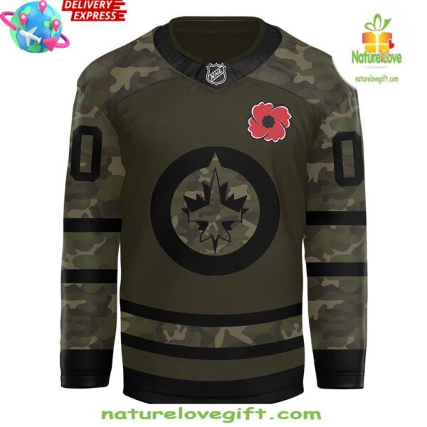 Winnipeg Jets 2025 Military Appreciation Jersey Hockey