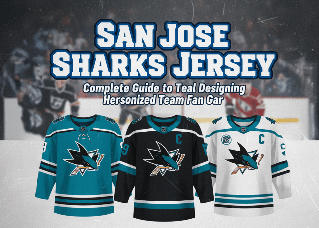 San Jose Sharks Jersey Complete Guide to Teal Hockey Heritage and Fan Gear