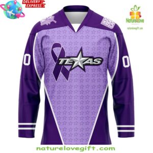 Texas Stars Hockey Fighting Cancer 2024 Hockey Jersey