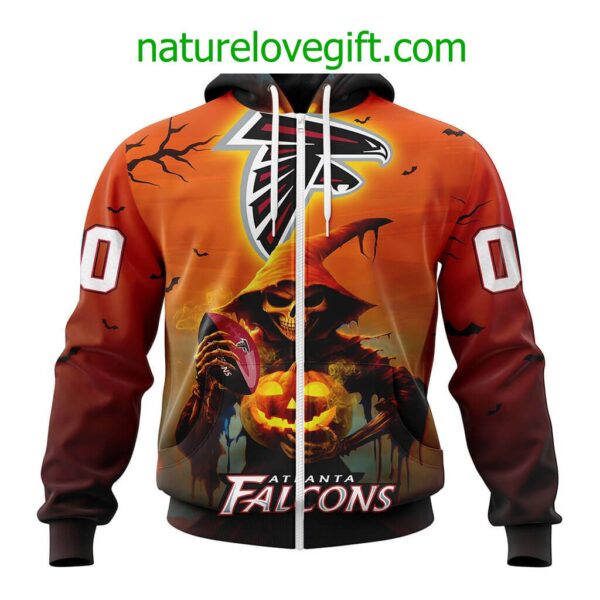 Atlanta Falcons NFL Grim Reaper Hoodie For Halloween Personalized Hoodies