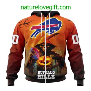 Buffalo Bills NFL Special Design Jersey For Halloween Personalized Hoodie T Shirt 2
