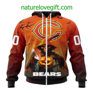 Chicago Bears NFL Special Design Jersey For Halloween Personalized Hoodie T Shirt 2