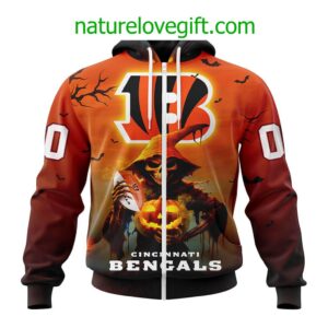 Cincinnati Bengals NFL Special Design Jersey For Halloween Personalized Hoodie T Shirt 2