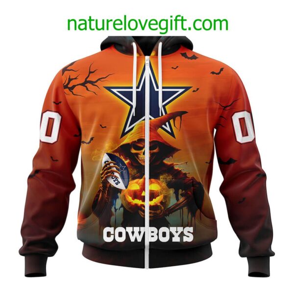 Dallas Cowboysls NFL Grim Reaper Hoodie For Halloween Personalized Hoodies