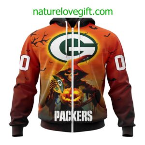 Green Bay Packers NFL Special Design Jersey For Halloween Personalized Hoodie T Shirt 2