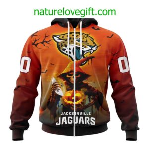 Jacksonville Jaguars NFL Special Design Jersey For Halloween Personalized Hoodie T Shirt 2