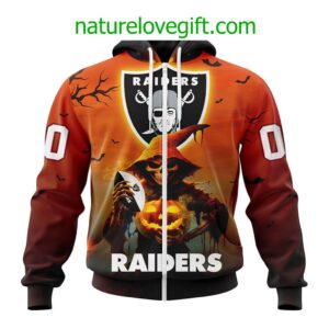 Las Vegas Raiders NFL Special Design Jersey For Halloween Personalized Hoodie T Shirt 2