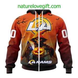 Los Angeles Rams NFL Special Design Jersey For Halloween Personalized Hoodie T Shirt 2