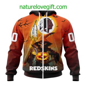 Washington Commanders NFL Special Design Jersey For Halloween Personalized Hoodie T Shirt 2