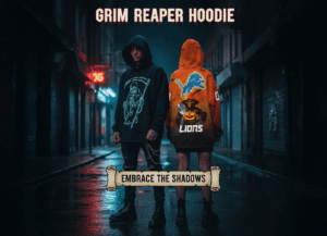 Grim Reaper Hoodie Dark Gothic Streetwear for Men & Women
