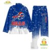 NFL Buffalo Bills Christmas For Winter Season Satin Pajamas Set