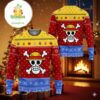 Monkey D Luffy Symbol One Piece Ugly Christmas Sweater