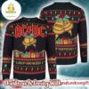 ACDC Xmas Hell Bells Lock Up Your Presents Holiday 2025 Christmas Jumper Multicolour Ugly Sweater