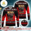 Kiss Members With Santa Hats End Of The Road The Final 50 Shows Anniversary Gift For Fans Ugly Christmas Sweater