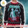 Metallica And Xmas For All And Justice For All Holiday Gift For Fans Knitted Ugly Christmas Sweater