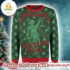 Metallica And XXXmas For All And Justice For All Holiday Style Xmas Green Knitted Ugly Christmas Sweater