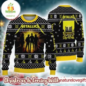 Metallica M72 Seasons Album Xmas Gift For Fans 2025 Ugly Christmas Sweater