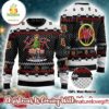 Slayer Band Members Big Bubble Head Funny With Snowflakes Pattern Ugly Christmas Sweater