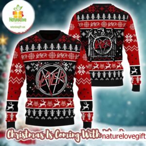 Slayer Christmas Ugly Sweater Slayer Christmas Ugly Sweater