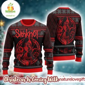 Slipknot X Star Wars Sithknot All The Sith Funny Gift For Fans Ugly Christmas Sweater