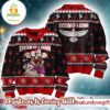 System Of A Down Band Members Santa Riding Elephant Knitted 2025 Christmas Ugly Sweater