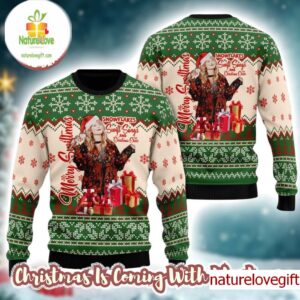 Taylor Swift Merry Swiftmas Snowflakes Swift Songs And Cheer Ugly Christmas Sweater