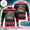 Taylor Swift Santa Merry Christmas Swiftmas Knitted Ugly Sweater Gift For Fans