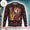 Taylor Swift X Travis Kelce Love Go Taylor’s Boyfriends Valentine 87 Heart Pattern Ugly Christmas Sweater