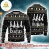 The Beatles Abbey Road Retro Xmas Gifts For Family Ugly Christmas Sweater 2025
