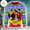 The Beatles Hippie Funny Colorful Knitted Ugly Christmas Sweater Gift For Fans