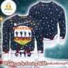 The Beatles Xmas Snowy Night Holiday Gift For Fans Ugly Christmas Sweater