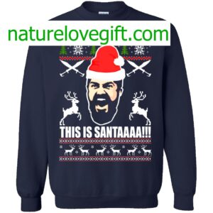 300 Rise Of An Empire This Is Santaaa Christmas Sweater 2